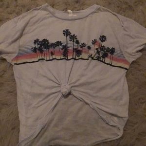 others follow cropped tee